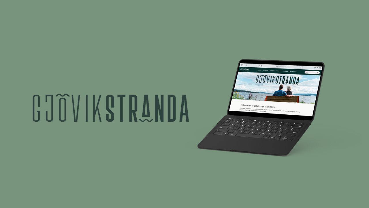 En digital Gjøvikstranda